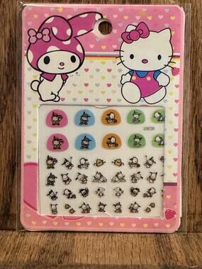 #PC-762 Pochacco Nail Stickers - kids nail art